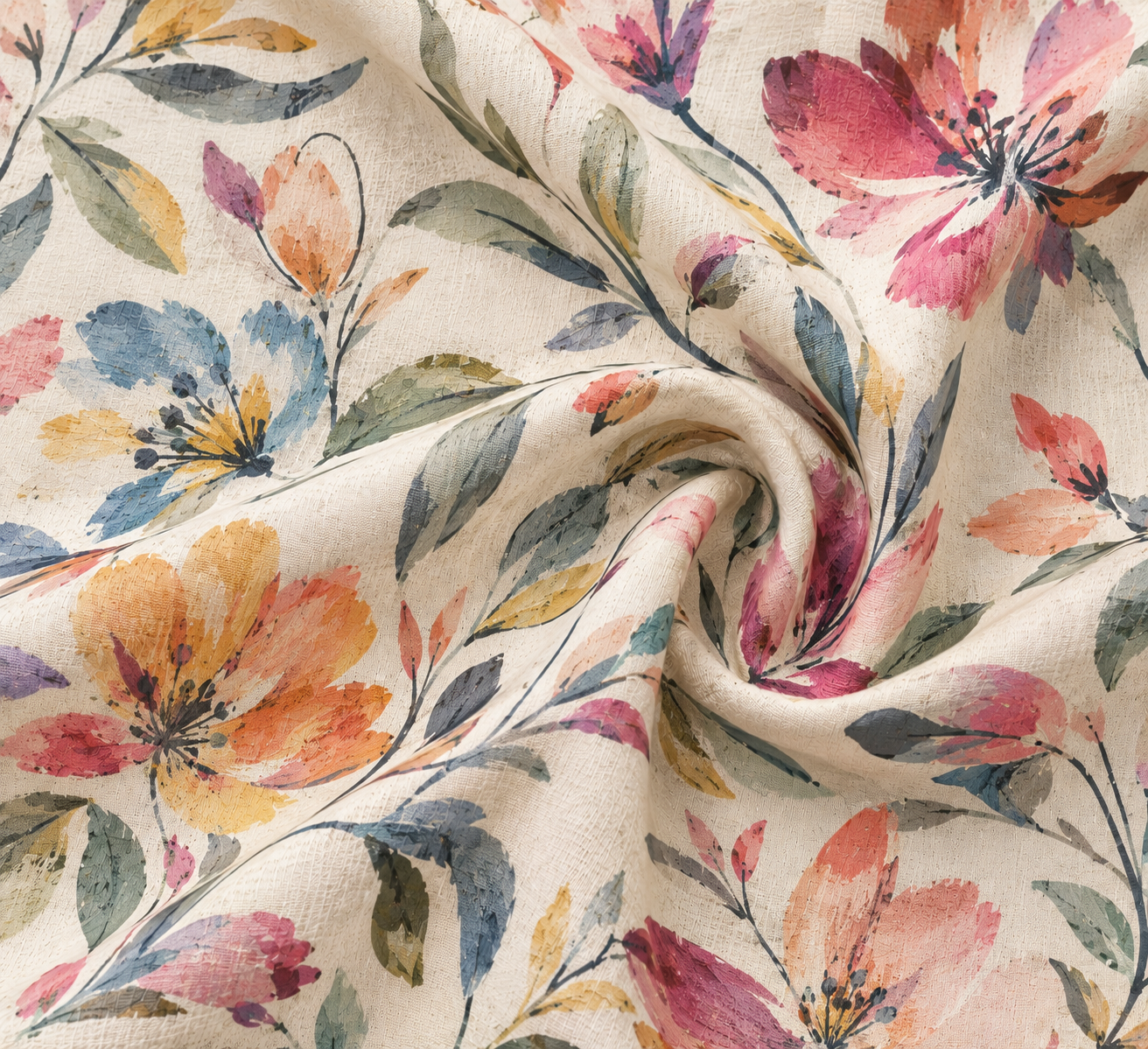 Contemporary Floral Print