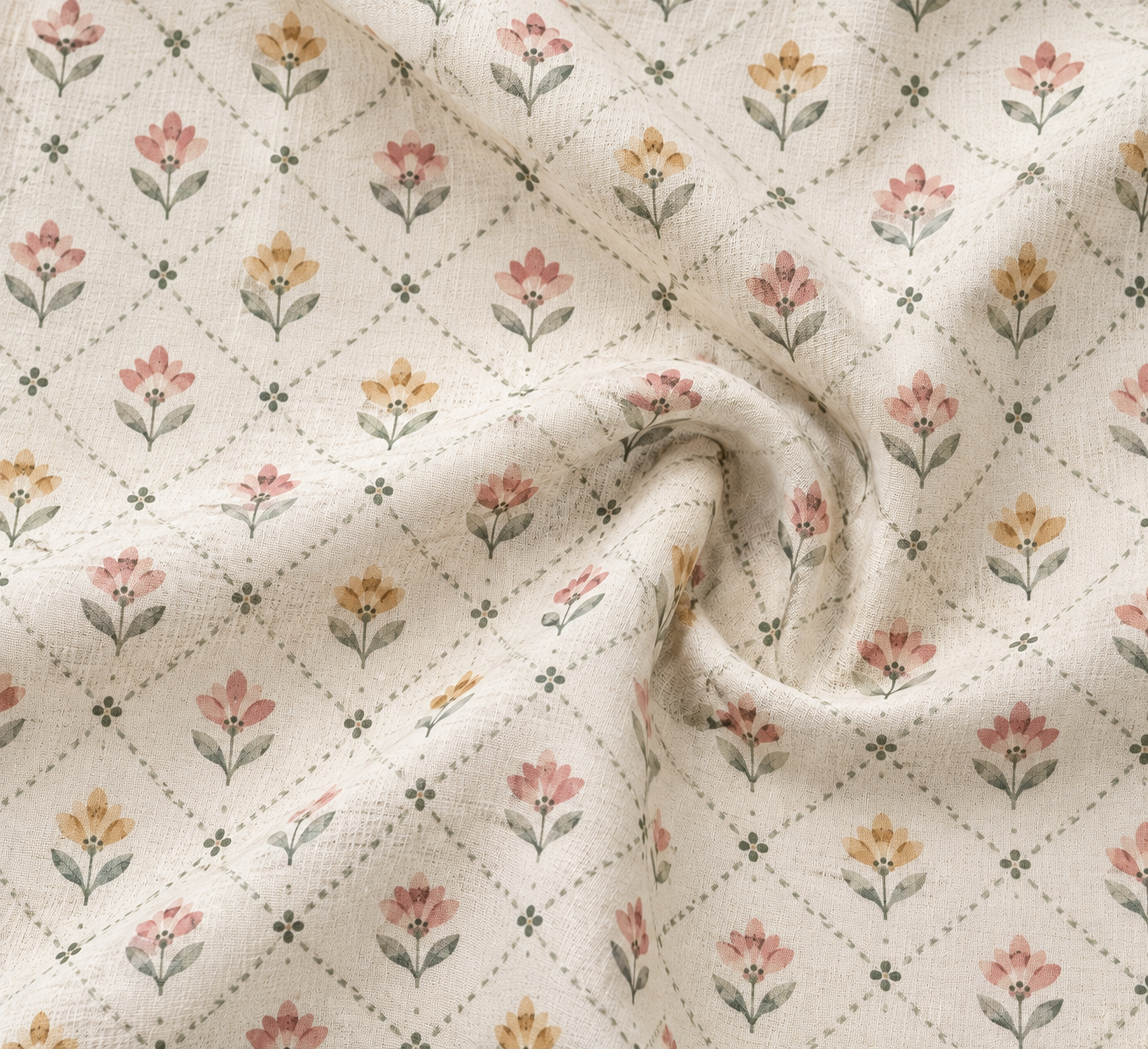 Graphic Floral Print