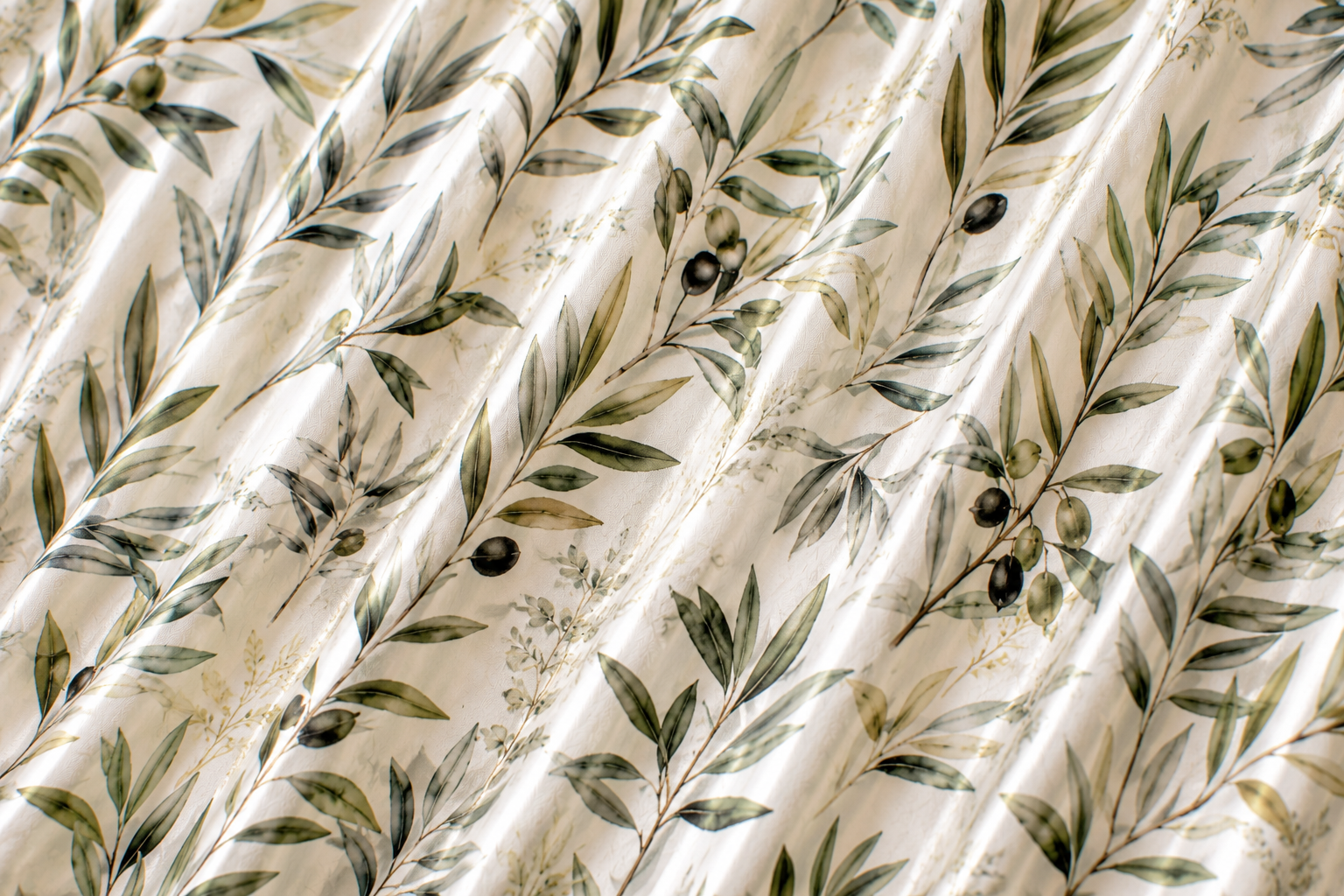 Olive Leaf Print
