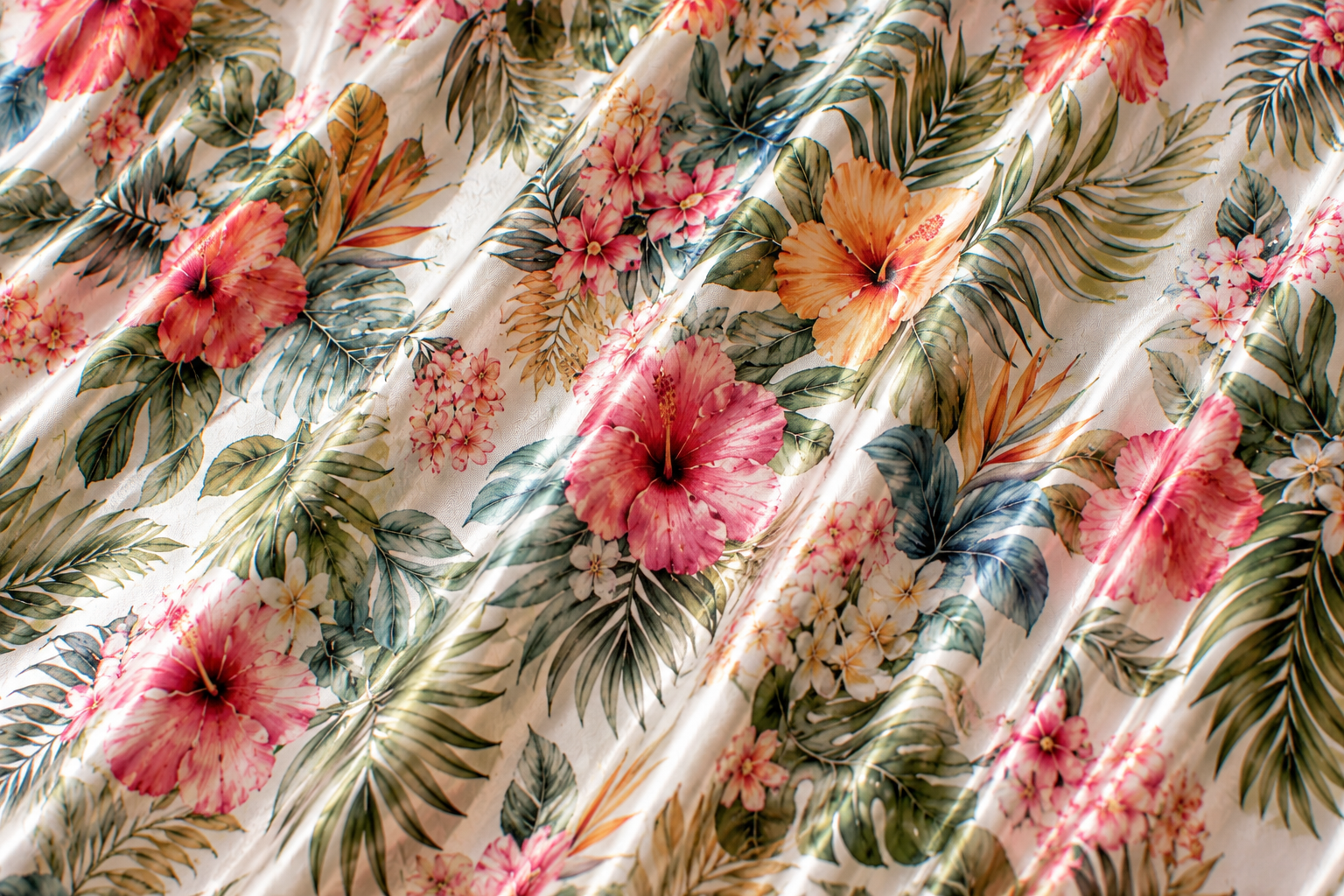 Tropical Floral Print
