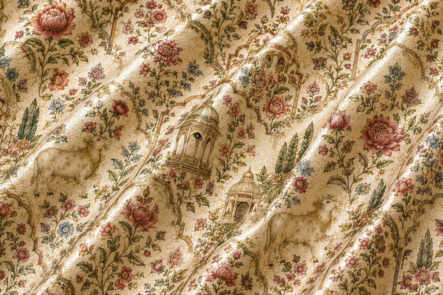 Mughal Floral Print