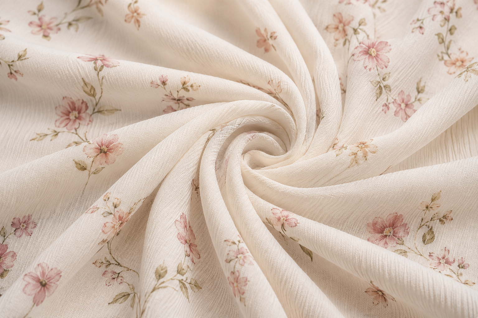Viscose Crepe Fabric Digital Printing