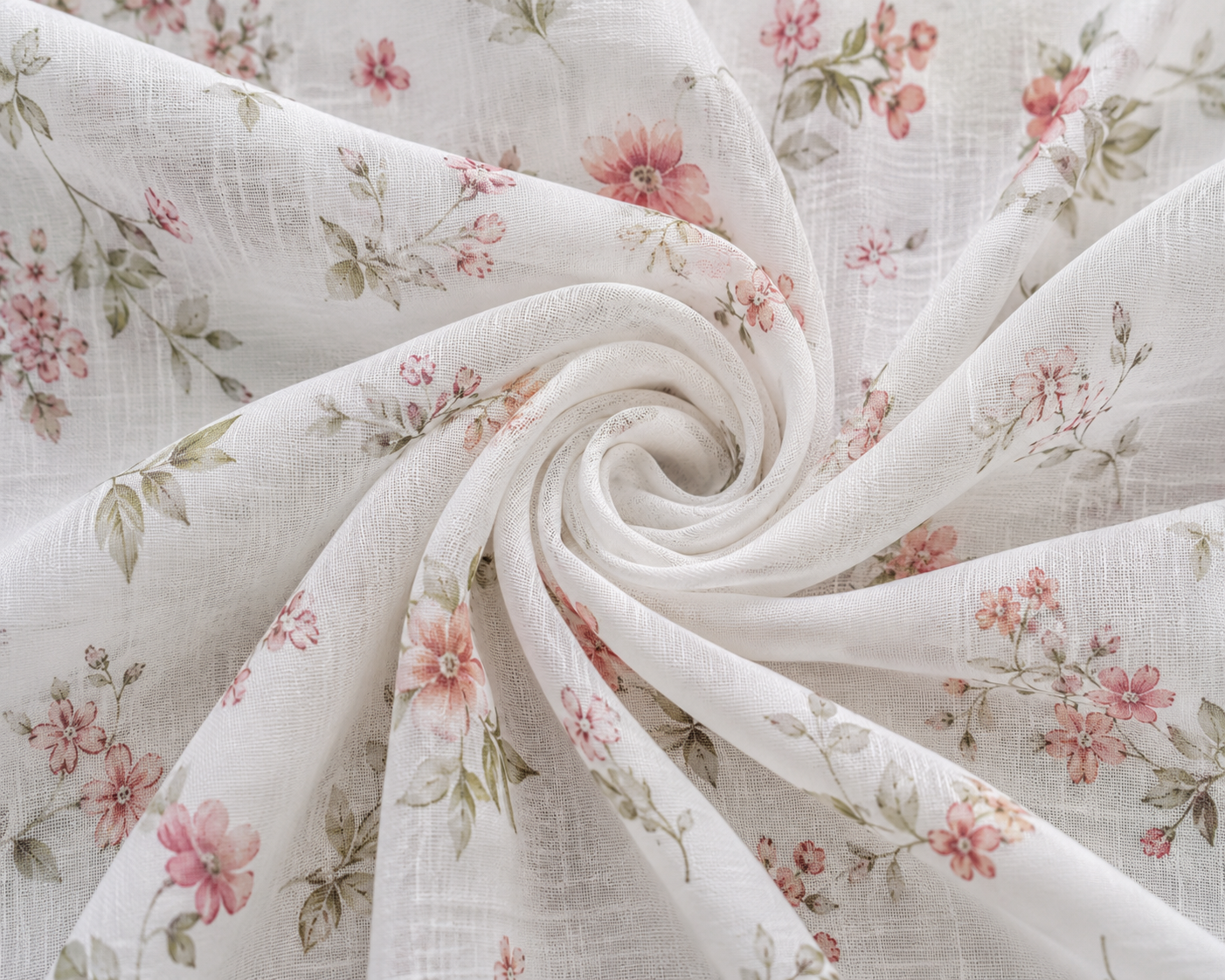 Viscose Muslin Fabric Digital Printing
