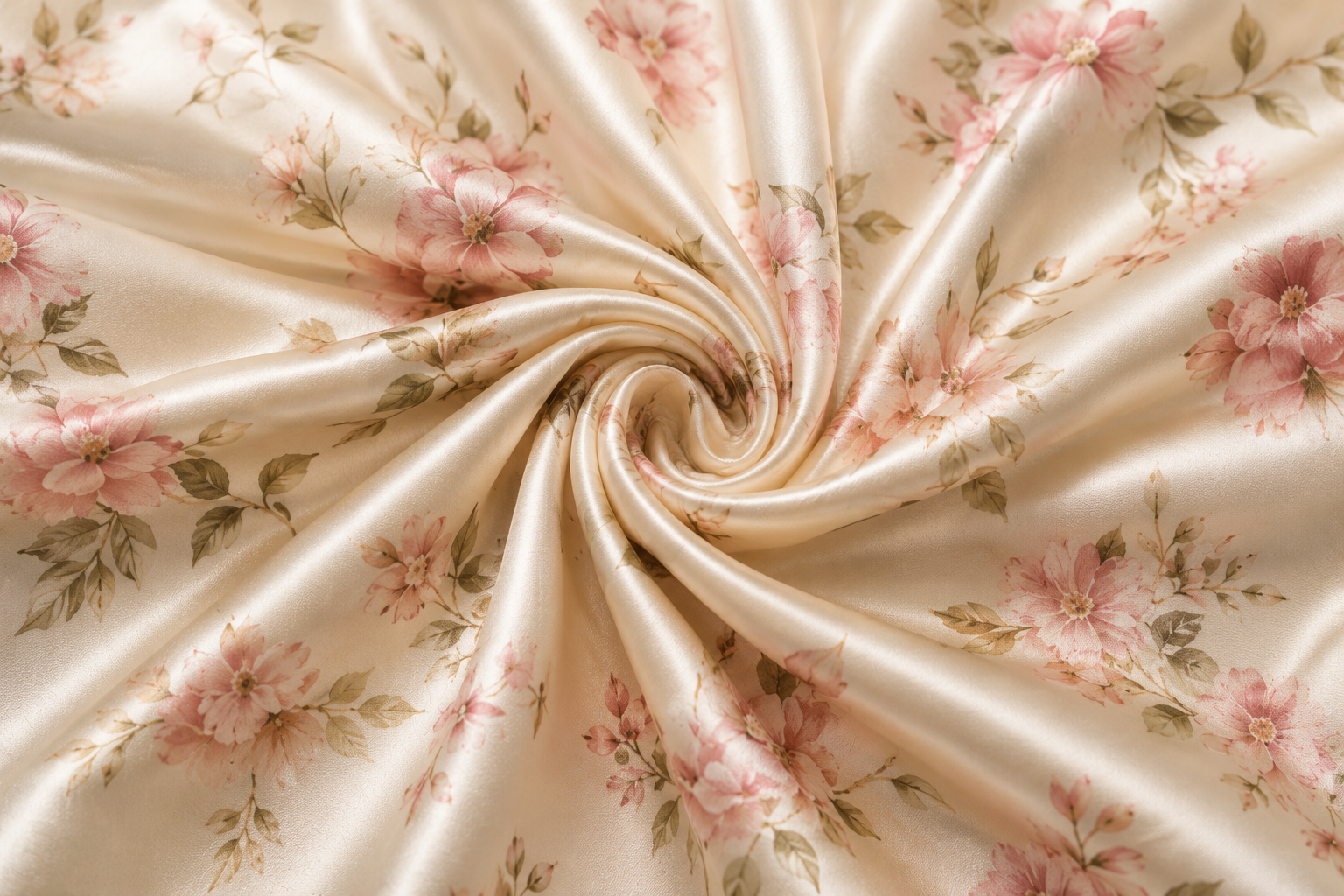 Viscose Satin Fabric Digital Printing